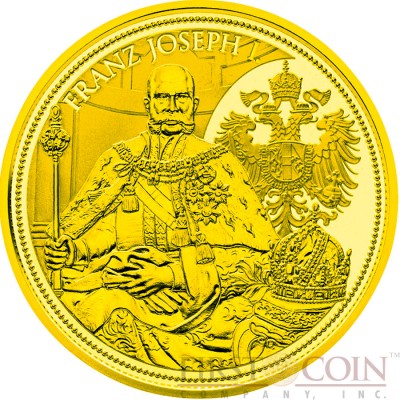 Austria THE IMPERIAL CROWN OF AUSTRIA series Crowns of the House of Habsburg's €100 Euro Gold Coin Proof 2012